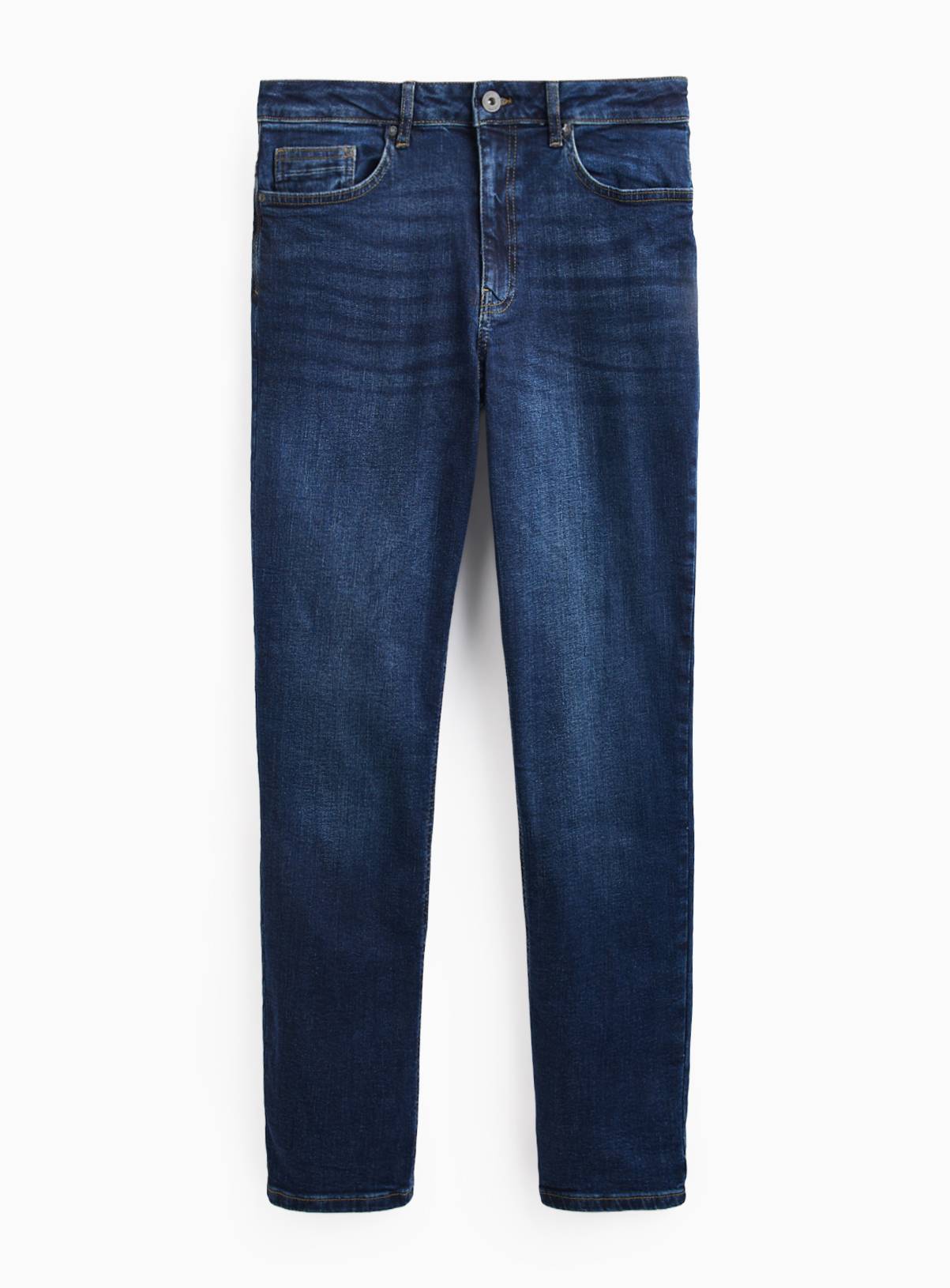 Mid Slim Dark Denim Jeans 42L - Image 3
